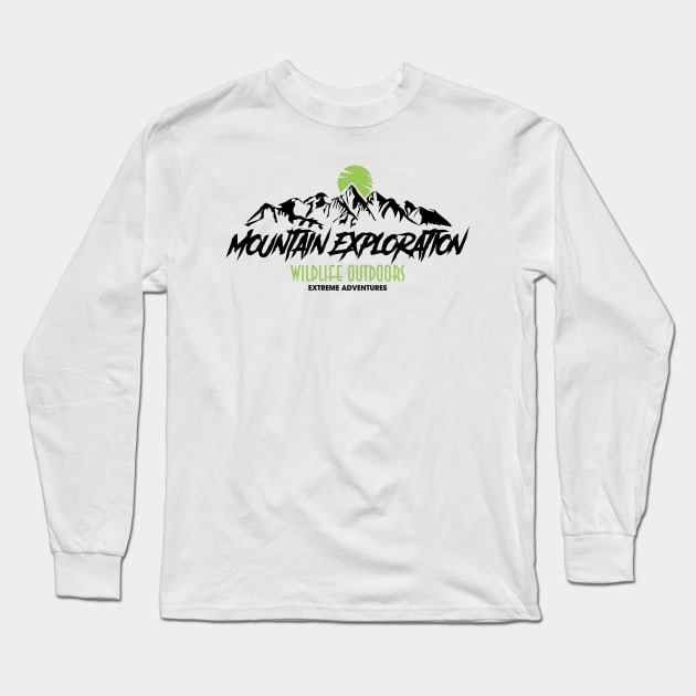 Keep away negativity, enjoy life, spice it up with a trip to the mountains for some camping, hiking, mountain biking and outdoor adventure. Long Sleeve T-Shirt by abbyhikeshop